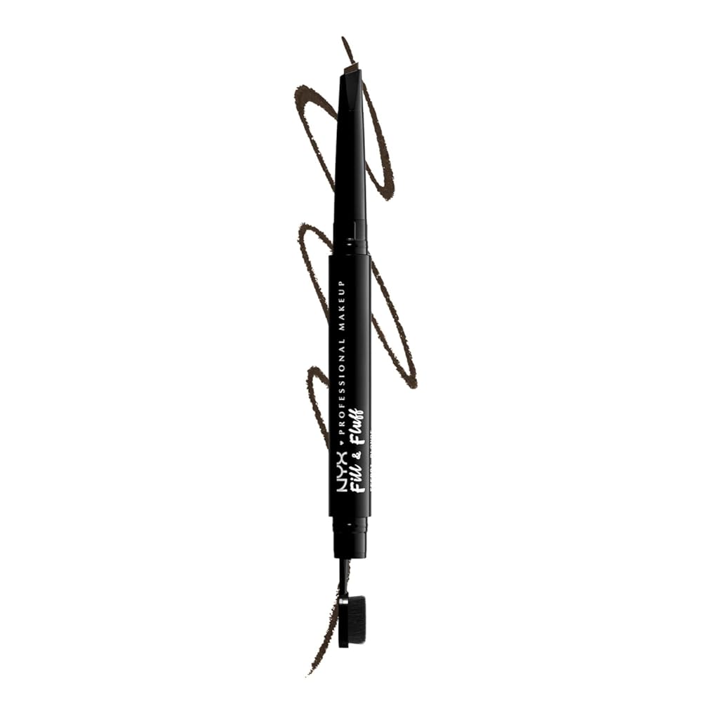 NYX PROFESSIONAL MAKEUP Fill & Fluff Eyebrow Pomade Pencil, Espresso