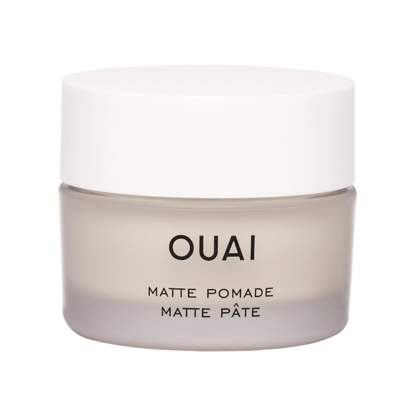 OUAI Matte Pomade for Moldable Hold, Texture, Separation & Frizz Control - Leaves Matte Finish for Cool Yet Casual Hair - Paraben Free Styling Products (1.7 Oz)