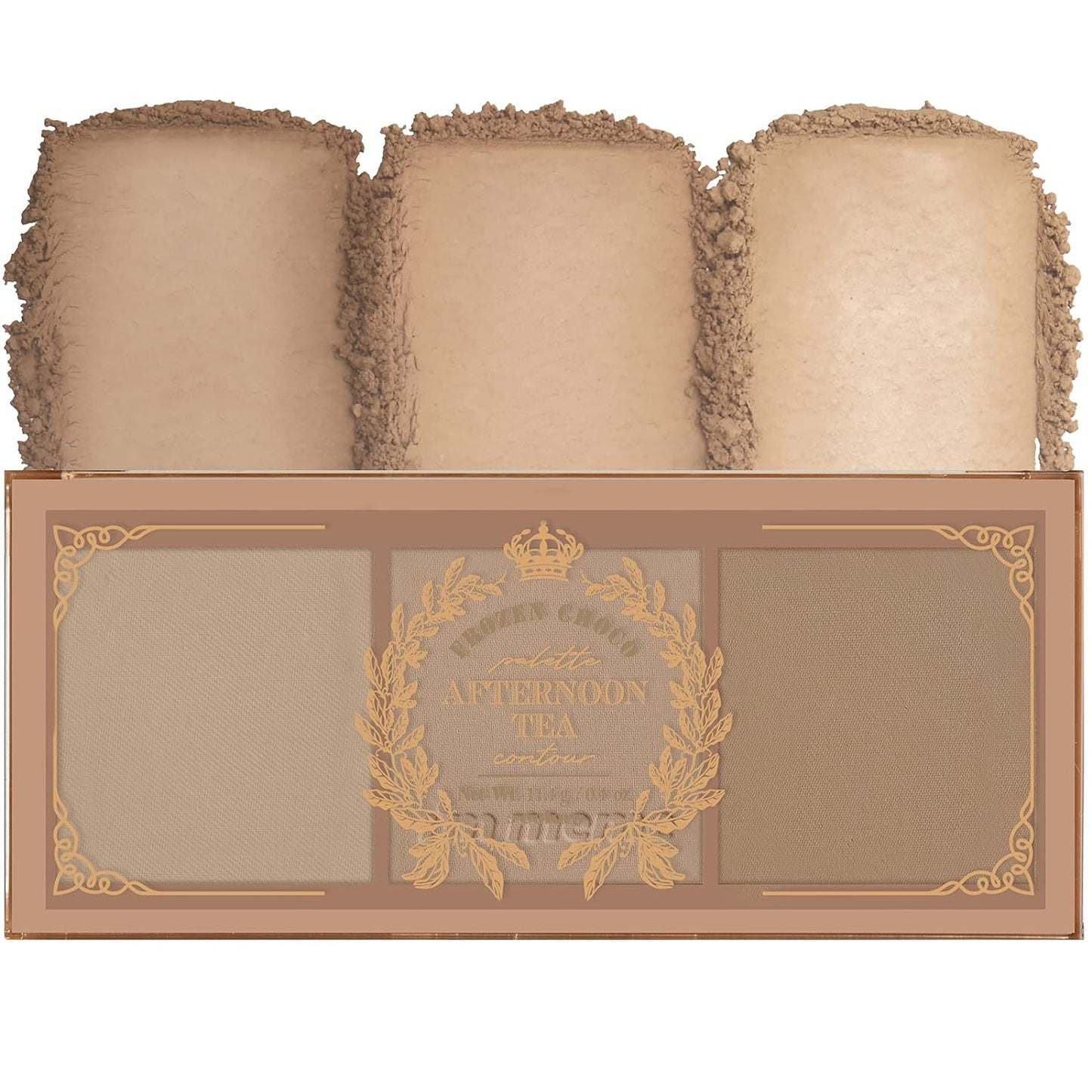 I'm Meme Palette - Afternoon Tea Contour | Frozen Choco, Bronzer Palette for Face & Cheeks, Matte Powder Bronzer, Natural Makeup, Buildable Coverage, Light to Medium, For Cool Tone Skin, 0.4oz