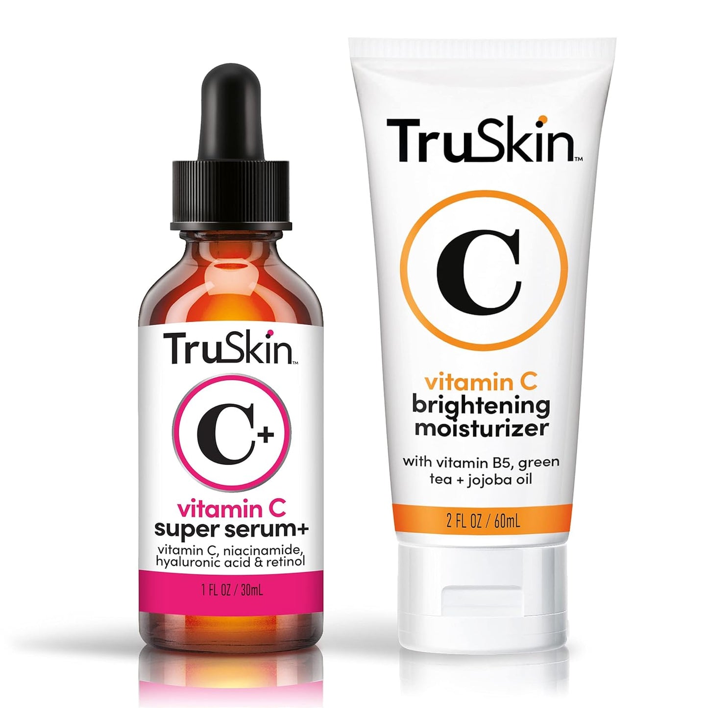 TruSkin Naturals Super C Duo with C Plus Super Serum and Vitamin C Moisturizer