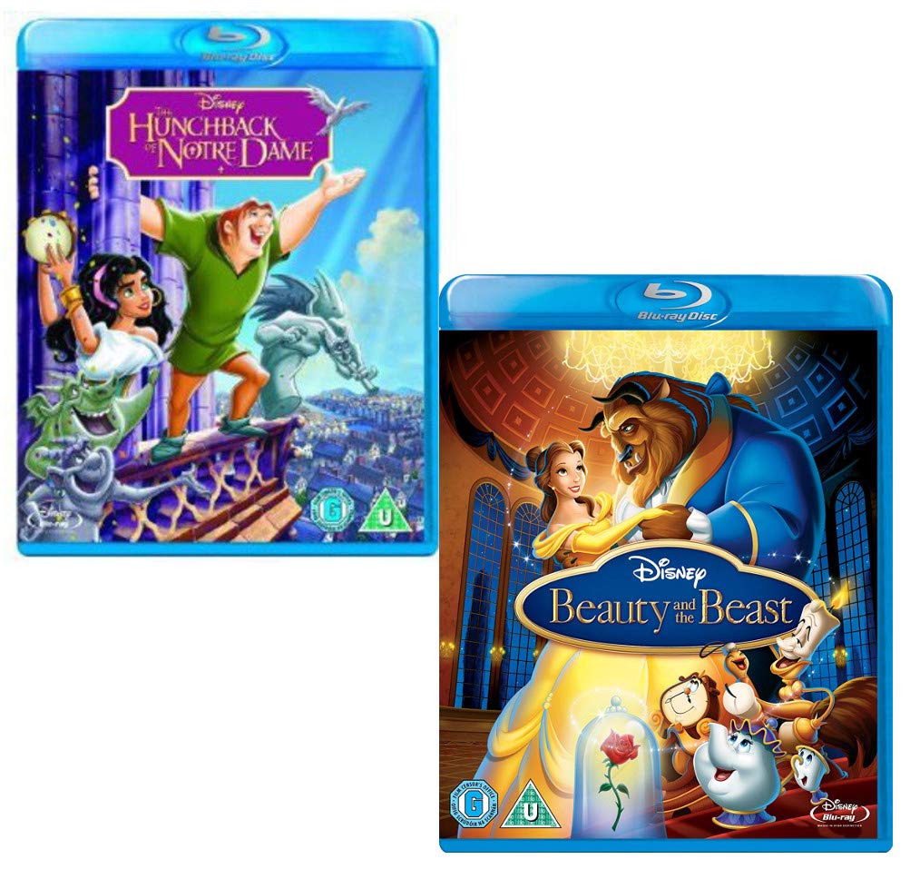 The Hunchback Of Notre Dame - Beauty And The Beast - 2 Movie Bundling Blu-ray