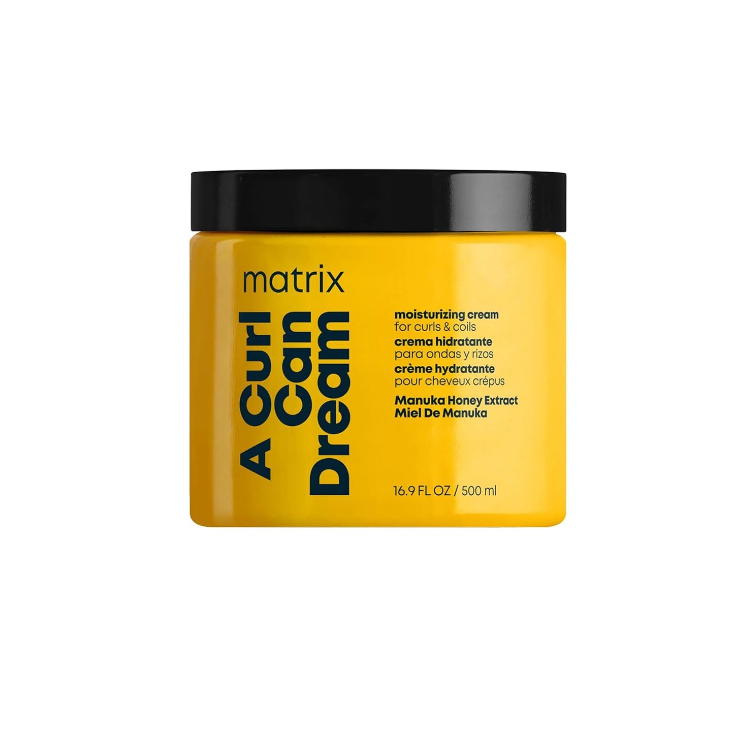 Matrix A Curl Leave-in Conditioning Cream - Moisturizes & Defines Curls, For Curly & Coily Hair, Infused with Manuka Honey, 16.9 oz