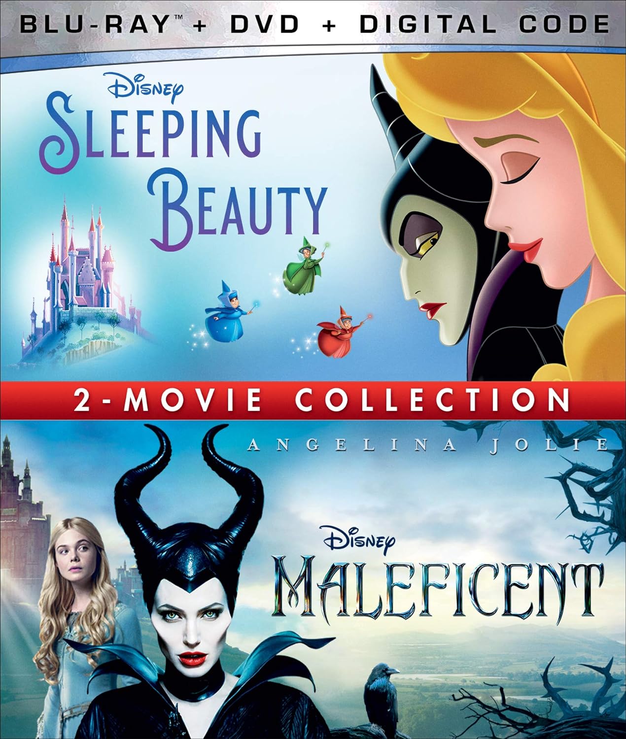 SLEEPING BEAUTY/MALEFICENT 2-MOVIE COLLECTION