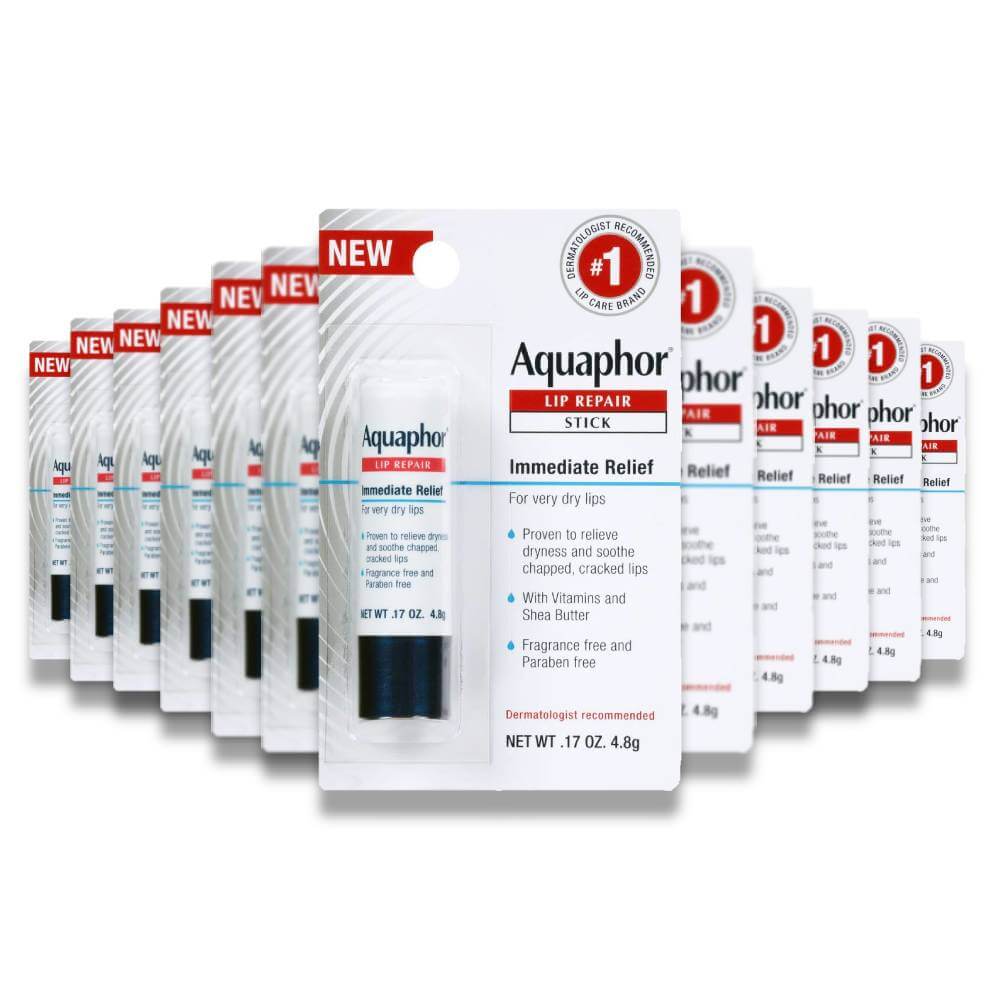 Aquaphor - Lip Repair Stick - 0.17 Oz - 12 Pack