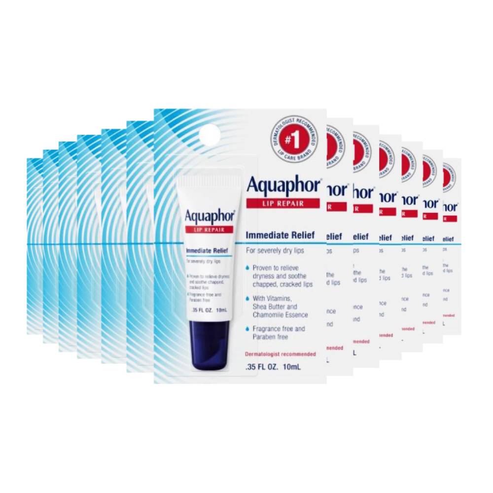 Aquaphor Immediate Relief Lip Repair Balm - 12 Pack