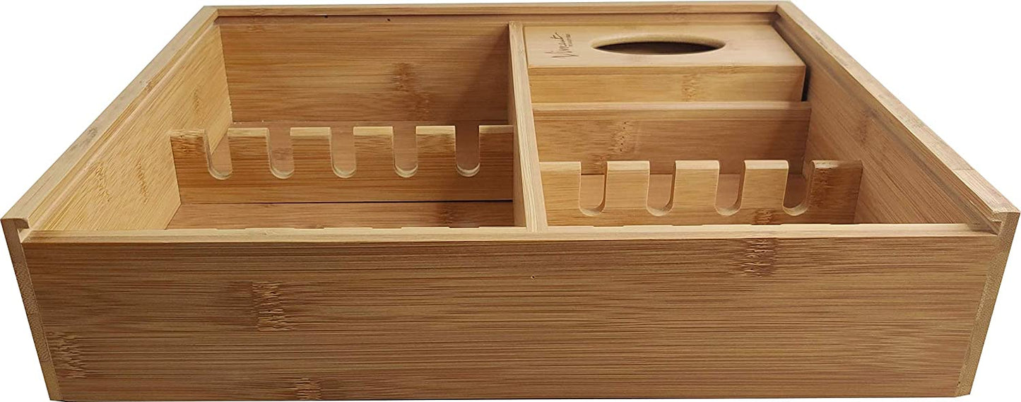 Vincent Counter Top Tray for Combs, Razors & Shears - Natural