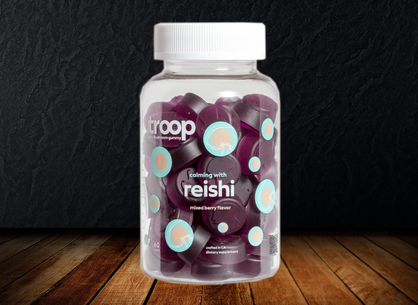 Troop • REISHI • mixed berry gummies by CULTUREShrooms