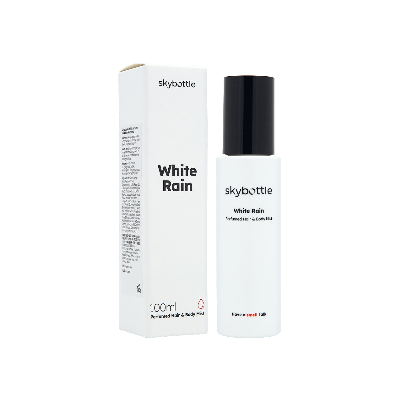 Skybottle White Rain Perfumed Hair & Body Mist 100ml