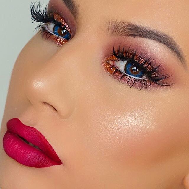 Natsumi Blue Colored Contacts