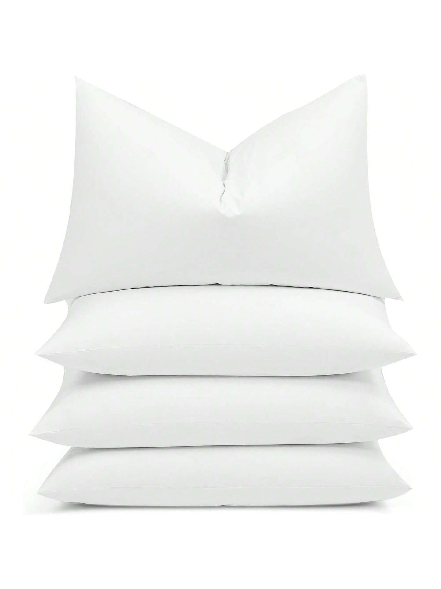 Pillows King Size Set of 4 20x36 in,Soft Medium Support Bed King Pillows XL Size 4 Pack, Breathable and Comfortable for Back Stomach or Side Sleepers