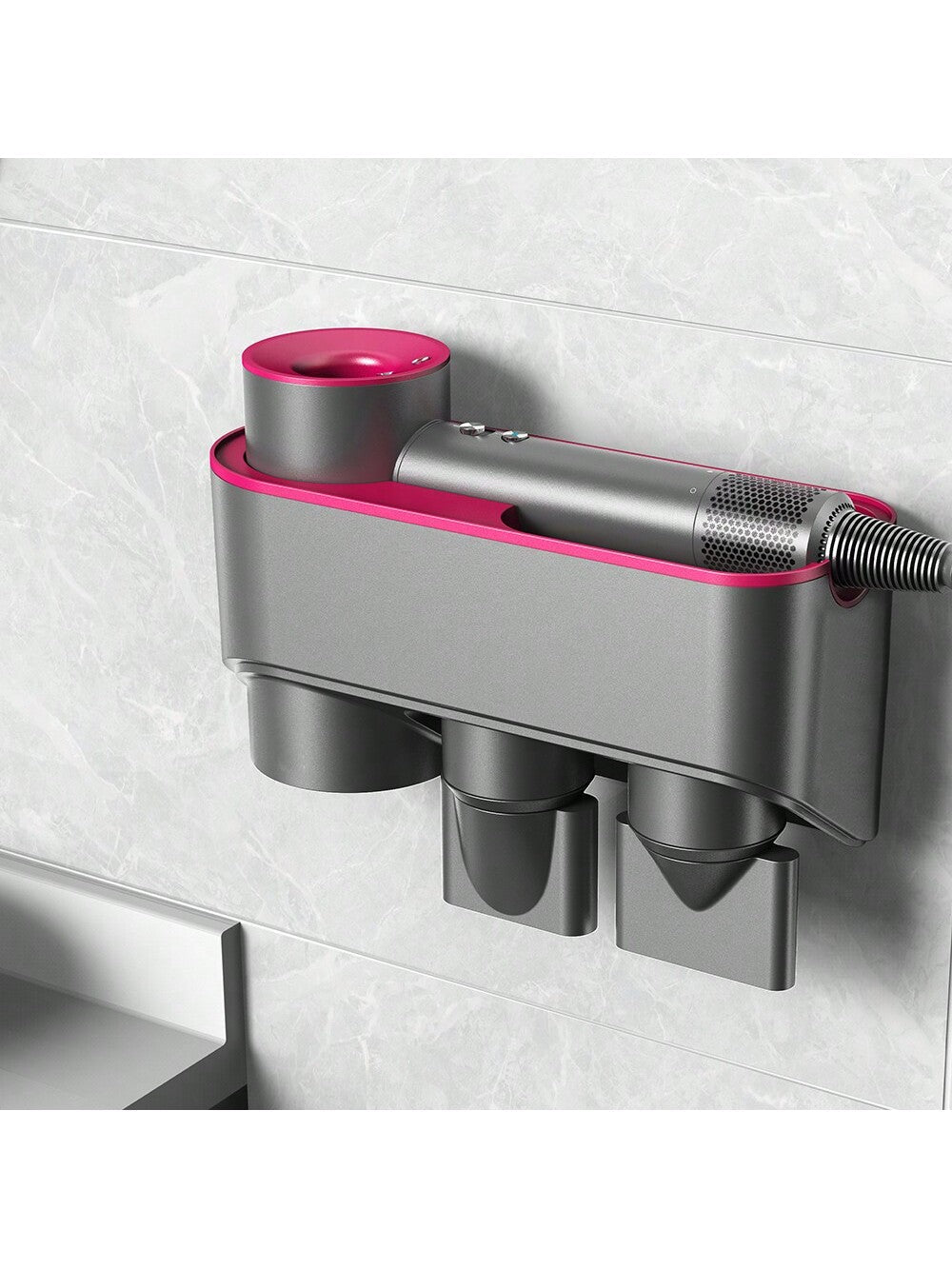 Suitable For  Hair Dryer Storage Rack, No Punching Wall Bracket