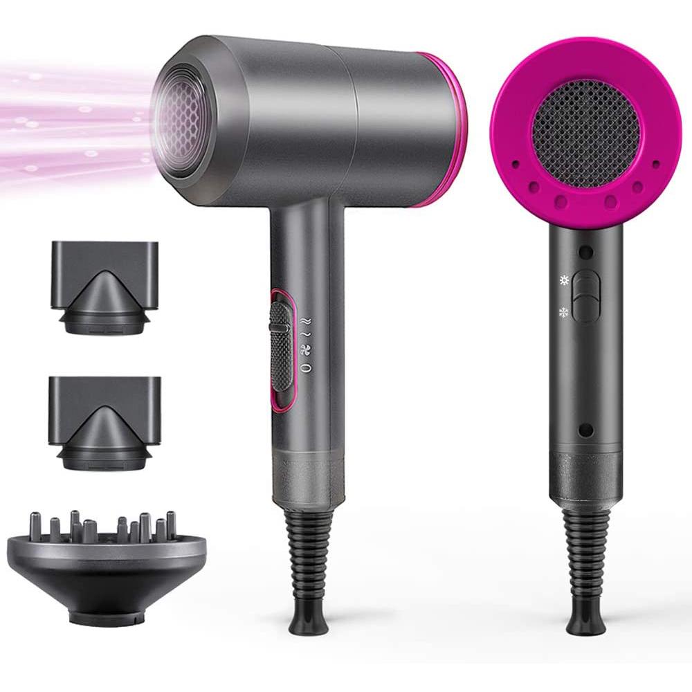 1800W Professional Hair Dryer with Diffuser Ionic Conditioning