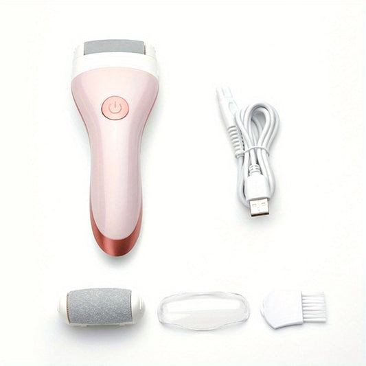 Rechargeable Electric Foot File: Professional Pedicure Tools for Callus Removal, Dead Skin Removal & Exfoliation - Perfect Gift!