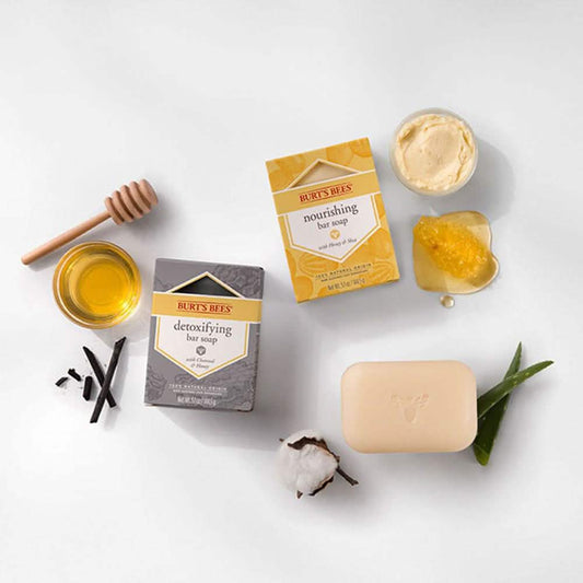 5-Pack: Burt's Bees Nourishing Bar Soap with Honey and Shea