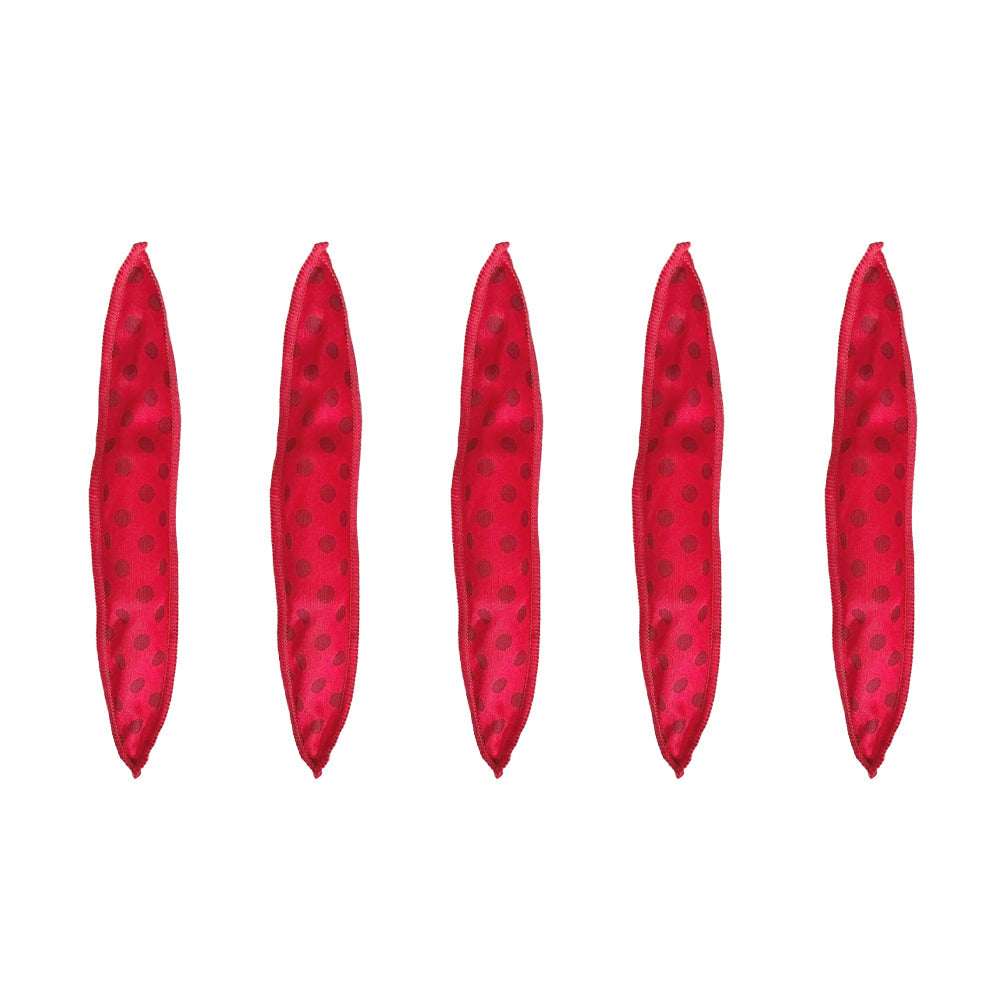 5-Piece: Hair Twist Curler Set Beauty & Personal Care Red - DailySale