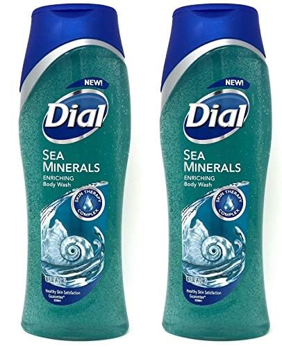 Dial Skin Therapy Enriching Body Wash, Sea Minerals 16 oz (Pack of 2)