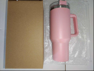 40oz Handle Ice Cream Vacuum Cup 304 Cup Cold Beer Cola Car