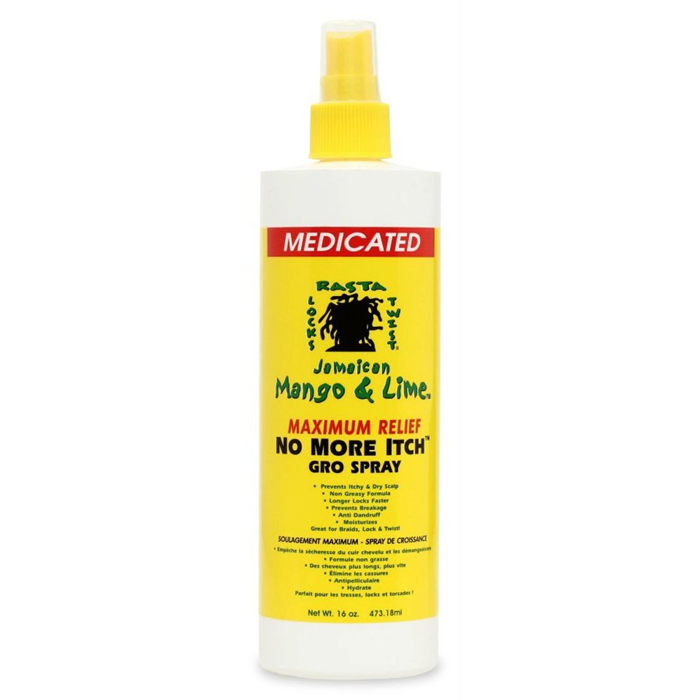 Jamaican Mango No More Itch Gro Spray, Maximum, 16 oz (VI-Z8XF-SRUF)