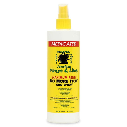 Jamaican Mango No More Itch Gro Spray, Maximum, 16 oz (VI-Z8XF-SRUF)