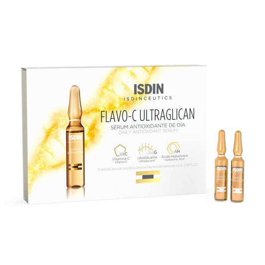 Vitamin C and Hyaluronic Acid Serum ampoule, Flavo-C Ultraglican by ISDIN