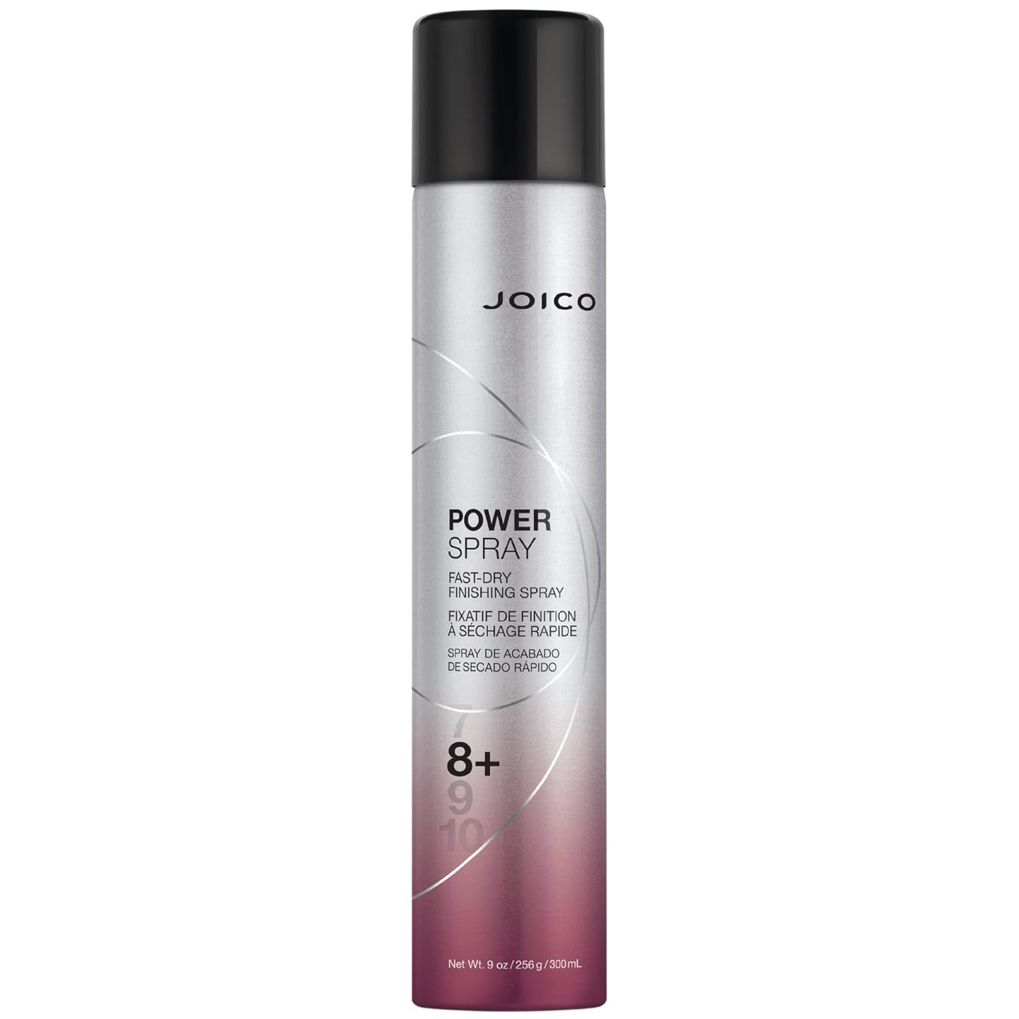 Joico Power Spray Fast-Dry Finishing Spray | For Most Hair Types | Protect Against Heat & Humidity | Protect Against Pollution & Harmful UV | Paraben & Sulfate Free | 72 Hour Hold