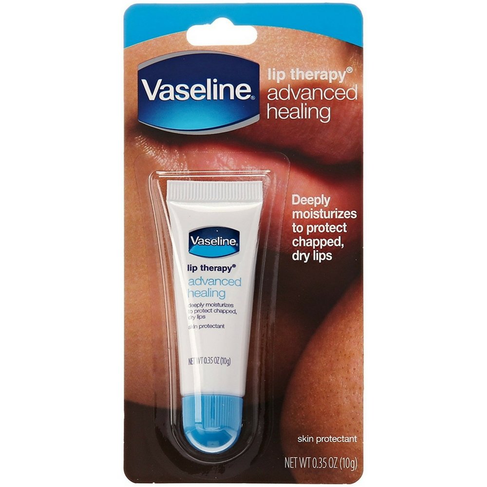 Vaseline Lip Therapy Advanced Formula 0.35 oz (Pack of 12)