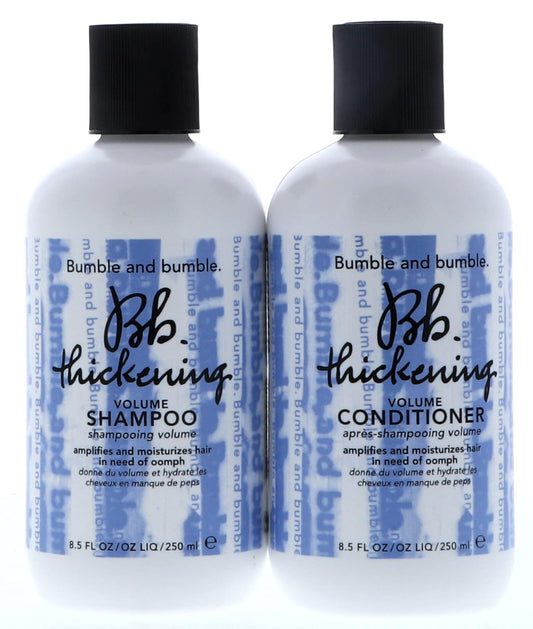 Bumble And Bumble Thickening Shampoo 8.5 Ounces & Conditioner 8.5 Ounces Bottle