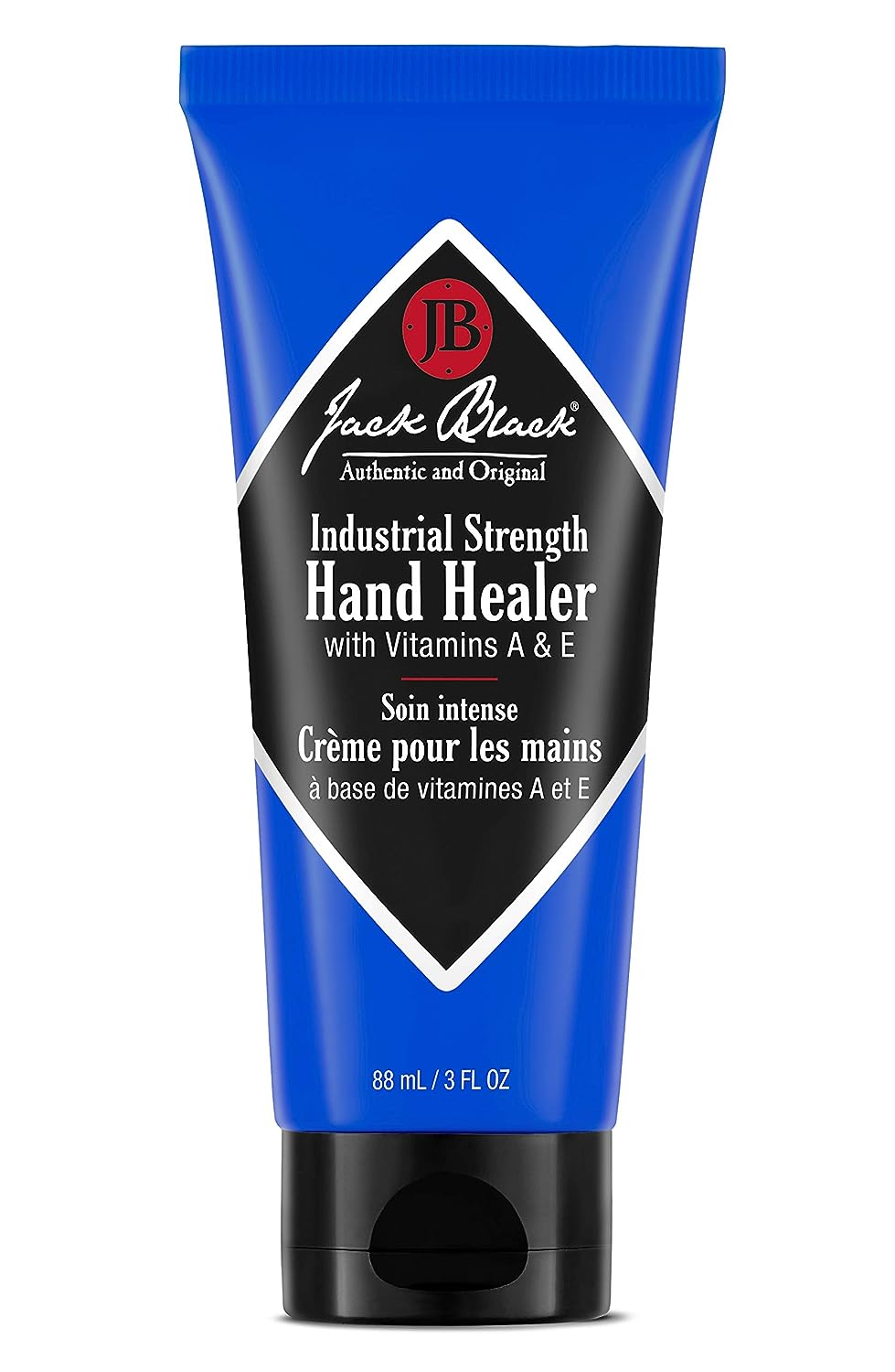 Jack Black Industrial Strength Hand Healer for Men & Women Ð Hand Cream for Dry Hands, Vitamins A & E, Lightweight Moisturizer