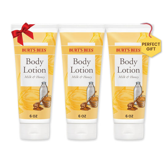 BurtÕs Bees Body Lotion for Normal to Dry Skin with Milk & Honey, 6 Oz (Package May Vary)
