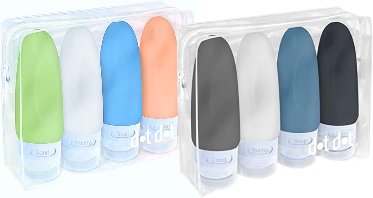 For Her, and For Him Leak Proof Travel Bottles Set