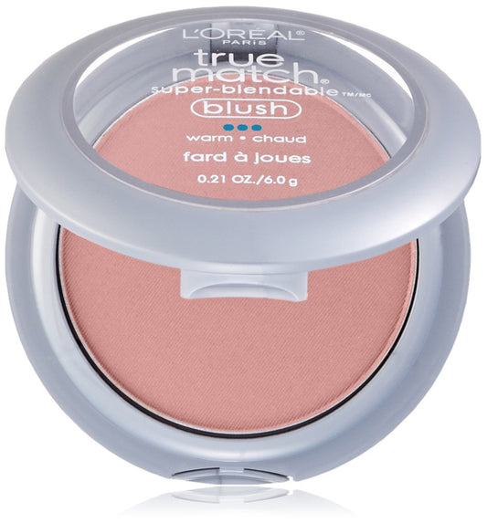 L'Oreal Paris True Match Super-Blendable Powder Blush, Baby Blossom C1-2, 0.21 Oz (Packaging May Vary)