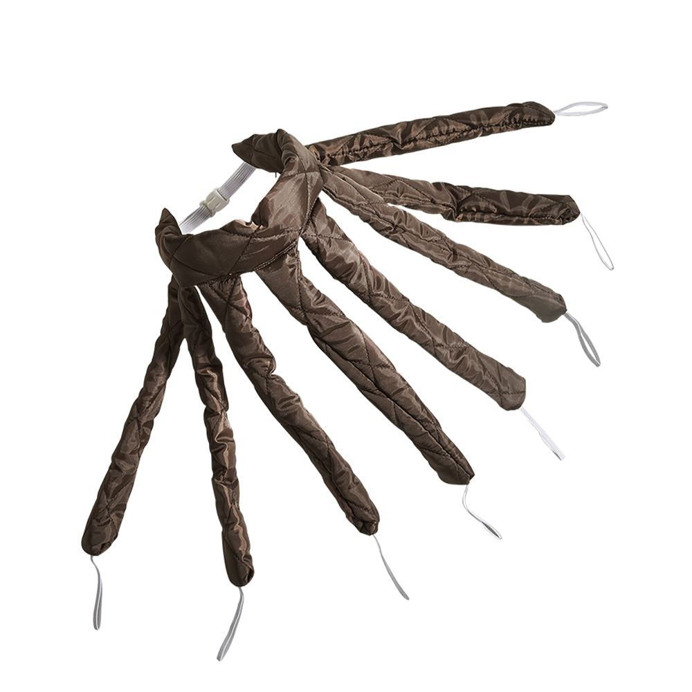 8-Piece: Magic Hair Curler Set Beauty & Personal Care Brown - DailySale