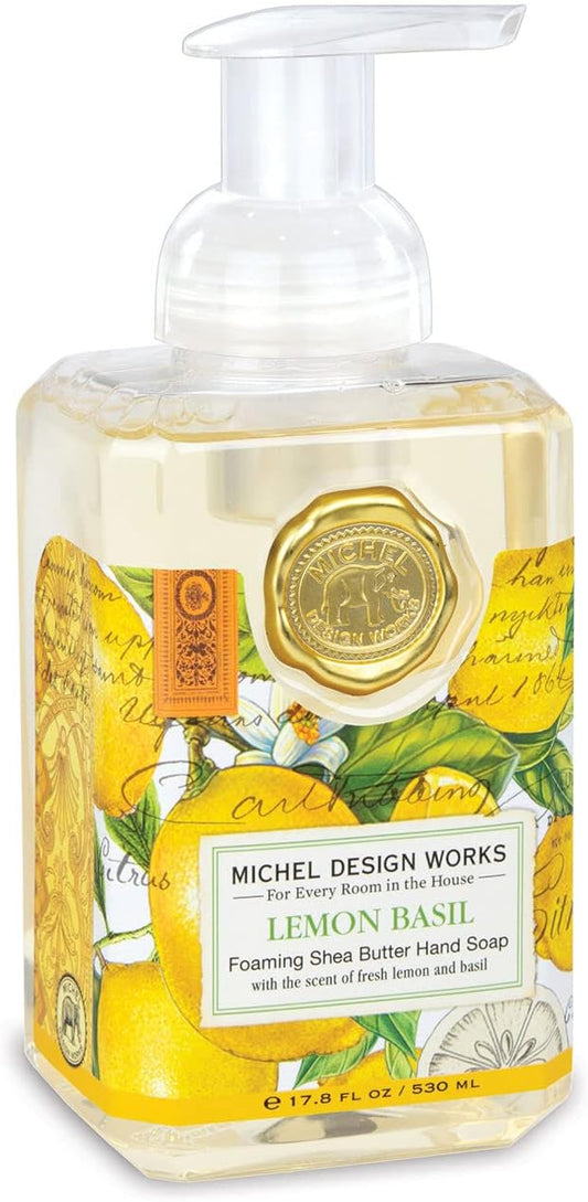 Michel Design Works Foaming Hand Soap, Lemon Basil