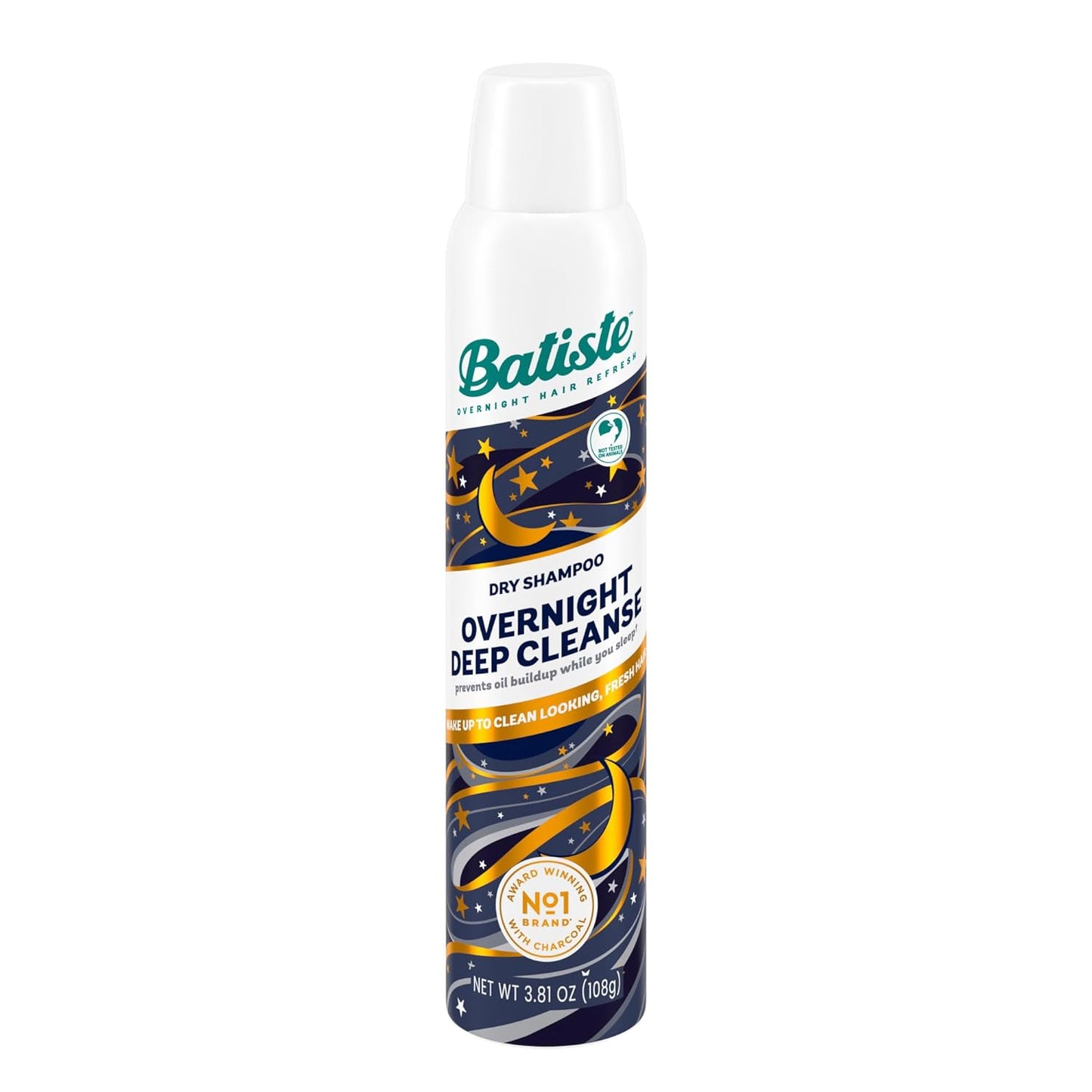 Batiste Overnight Deep Cleanse Dry Shampoo 3.81oz.- Wake up to beautiful hair by preventing oil build-up