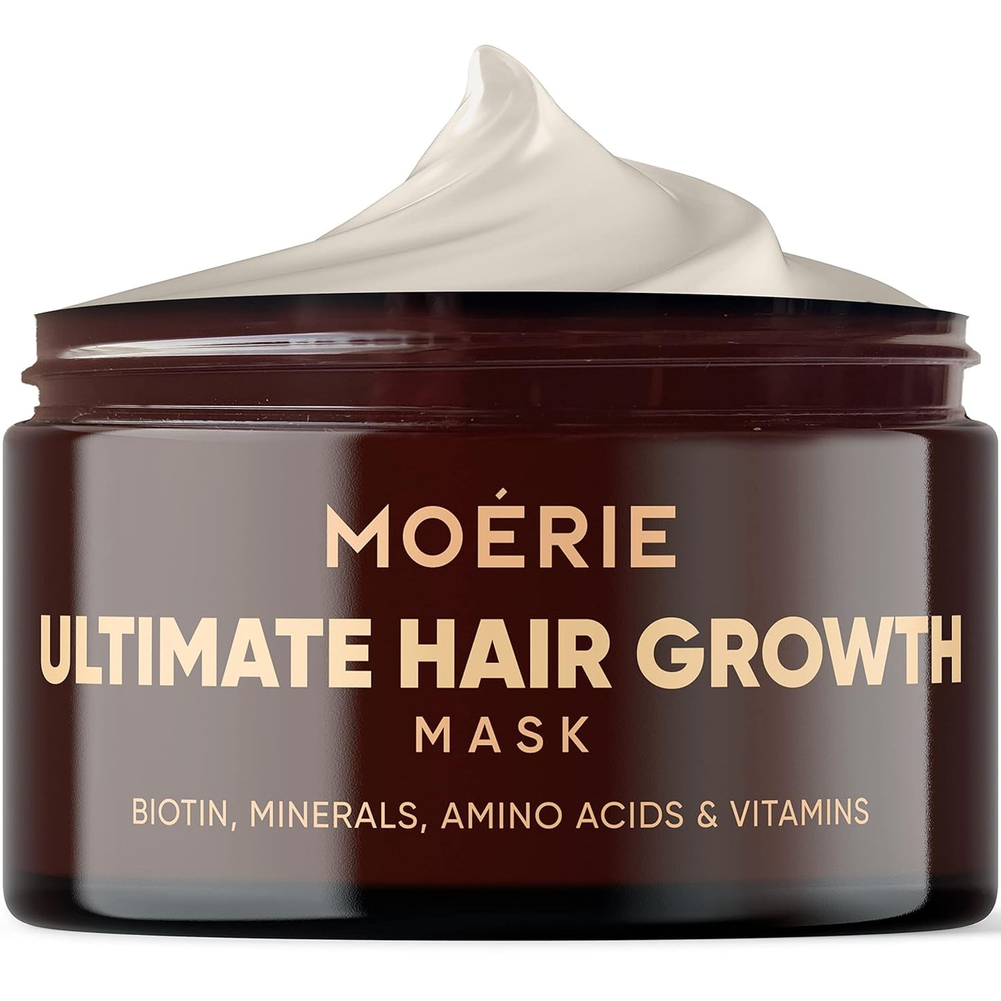 Moerie Hair Growth & Repair Mask - Restorative, Vegan-Friendly Treatment for Longer, Thicker, Fuller Hair - 100ml