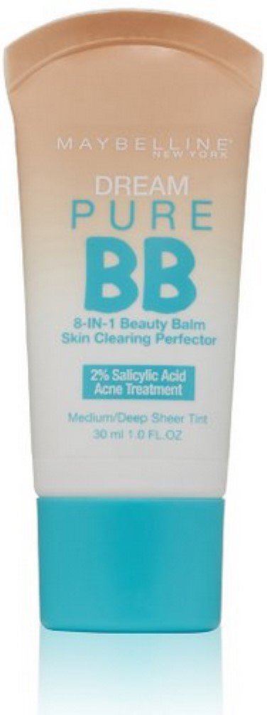 Maybelline Dream Fresh BB 8-in-1 Beauty Balm Skin Perfector SPF 30, Light/Medium, 1 oz (Pack of 4)