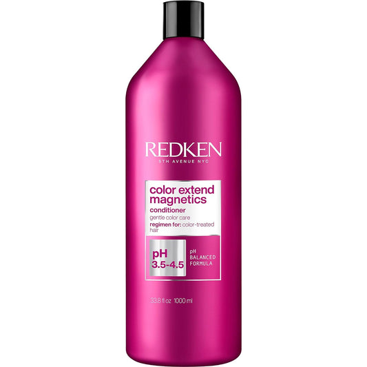 Redken Color Extend Magnetics Conditioner | For Color Treated Hair | Protects Color & Adds Shine | With Amino Acid | Sulfate-Free