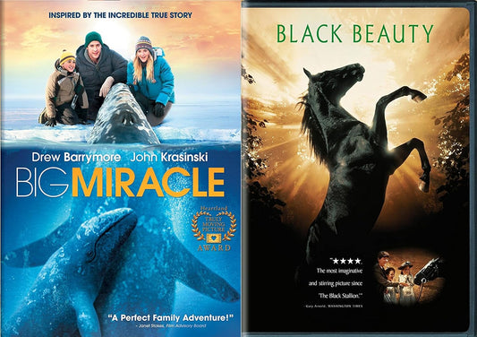 Humans and Animals Collection -Black Beauty & Big Miracle 2-Movie Bundle
