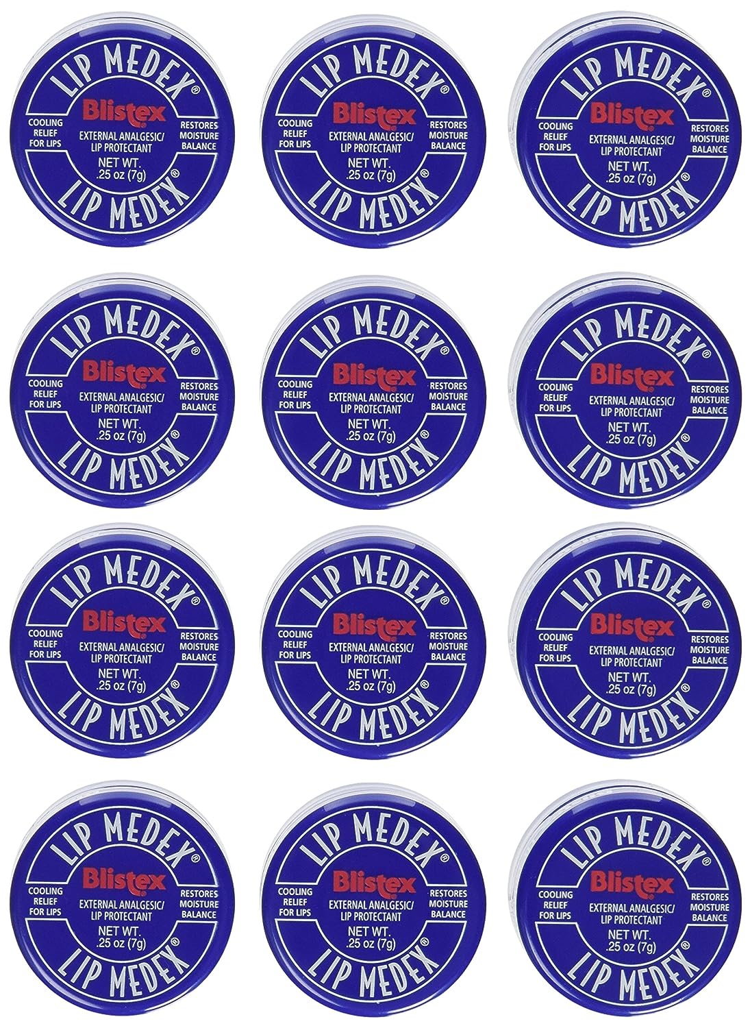 Blistex Lip Medex.25-Ounce (Pack of 12)