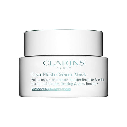 CLARINS NEW Cryo-Flash Face Mask | Visible Lift Effect in 10 Minutes* | Visibly Minimizes Pores | Boosts Radiance | Pro Like Results | All Skin Types | 2.5 Fluid Ounces