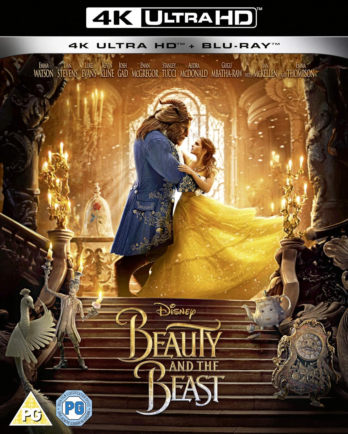 Disney's Beauty and the Beast (live action) UHD [Blu-ray] [2020] [Region Free] [4K UHD]