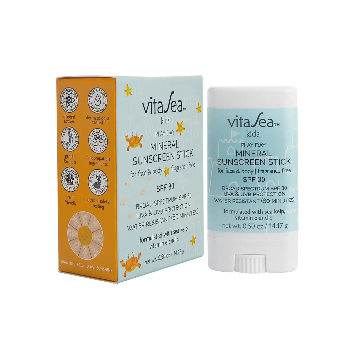 vitaSea Kids Play-Day Mineral Sunscreen Stick SPF 30