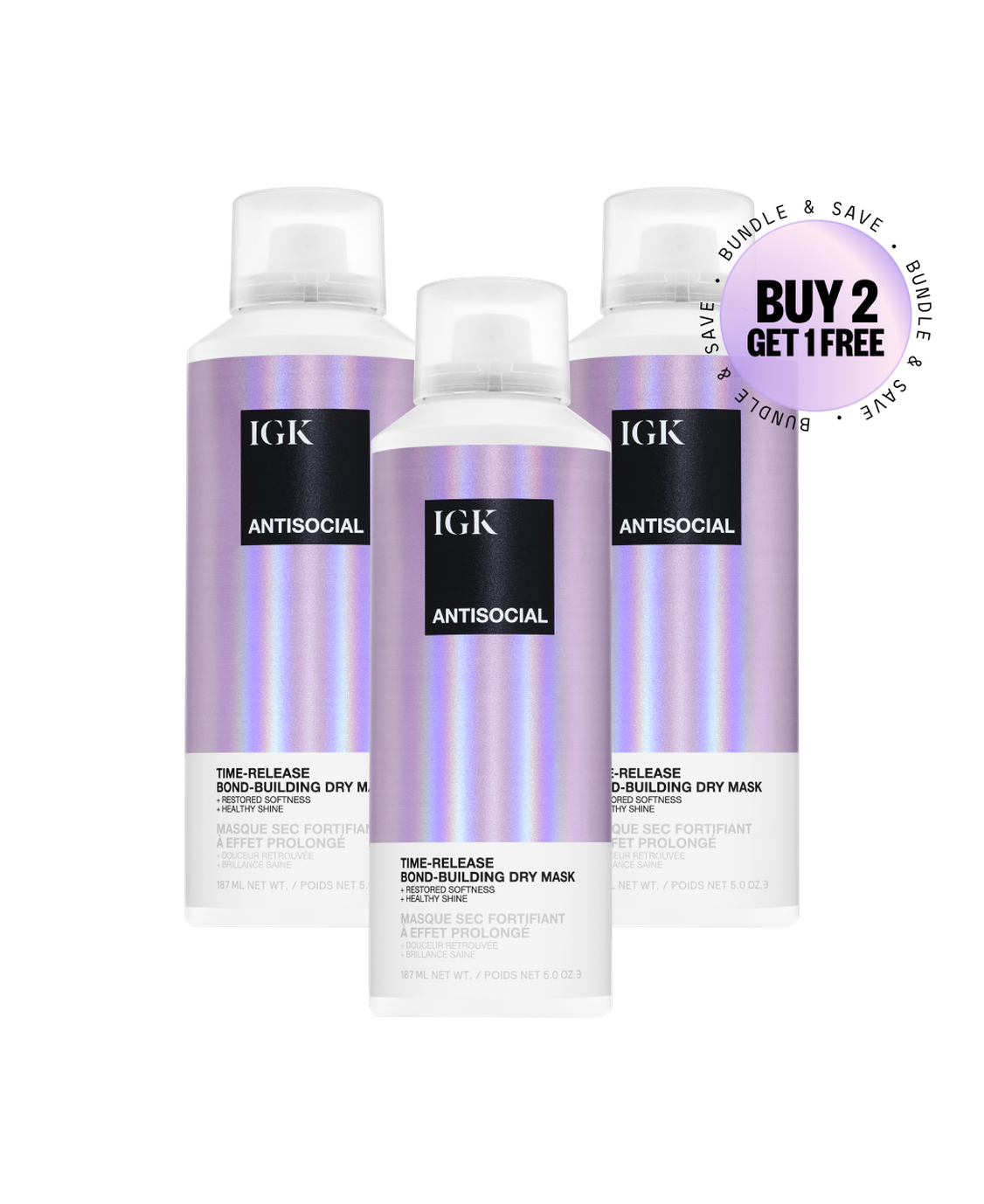 Antisocial Dry Hair Mask