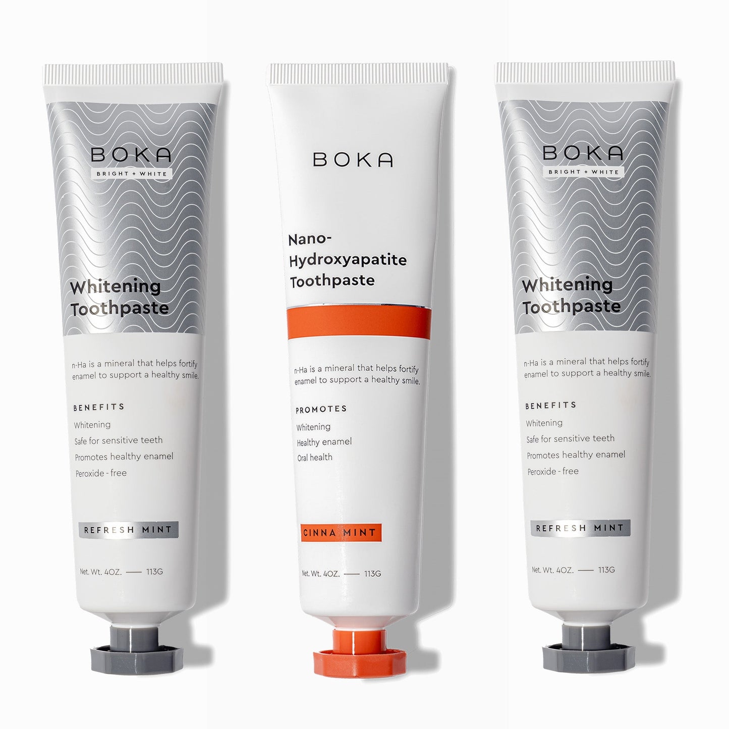 Nano (n-Ha) Toothpaste Whitening 3 Pack