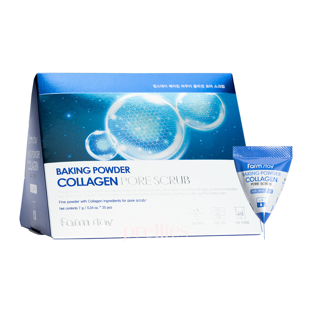 Farmstay Baking Powder Collagen Pore Scrub (7g x 25pcs)