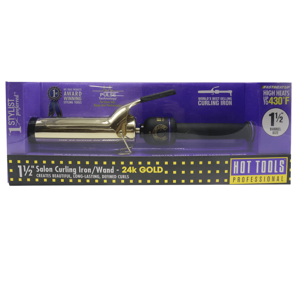 Hot Tools Gold Spring Curling Iron