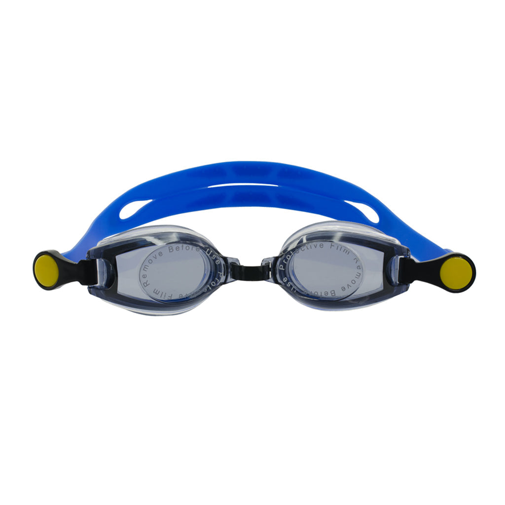 Kleargo Junior Swimming Goggle with Blue strap front view