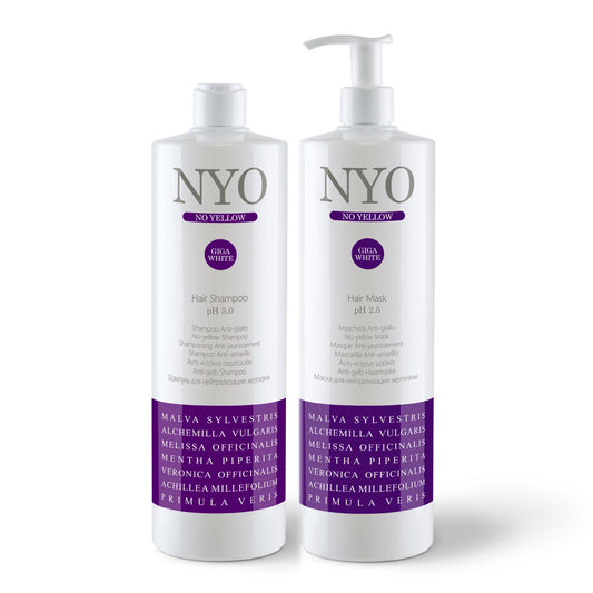 NO YELLOW HAIR LARGE DUO