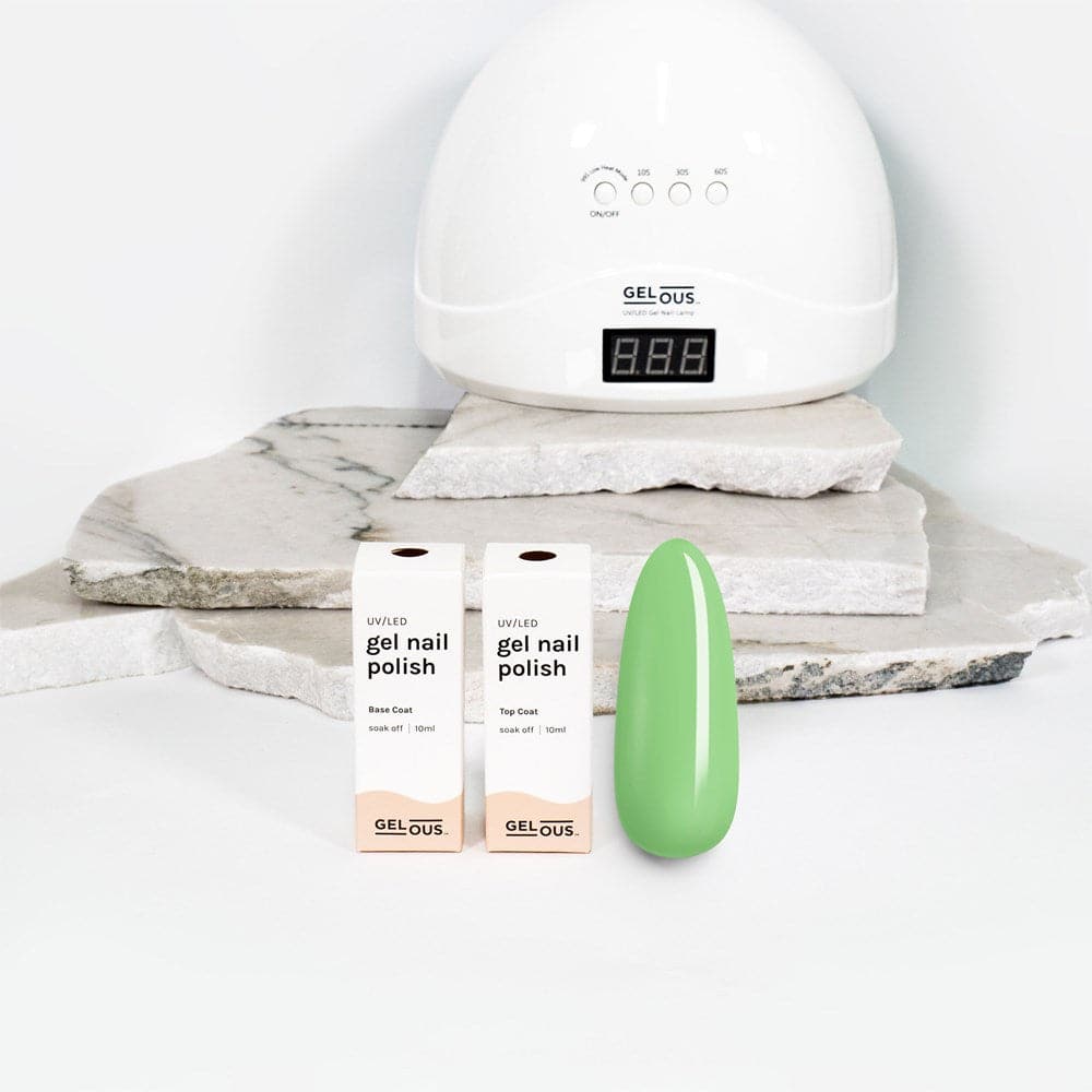 Gelous gel nail polish An Apple A Day Basic Pack - photographed in New Zealand