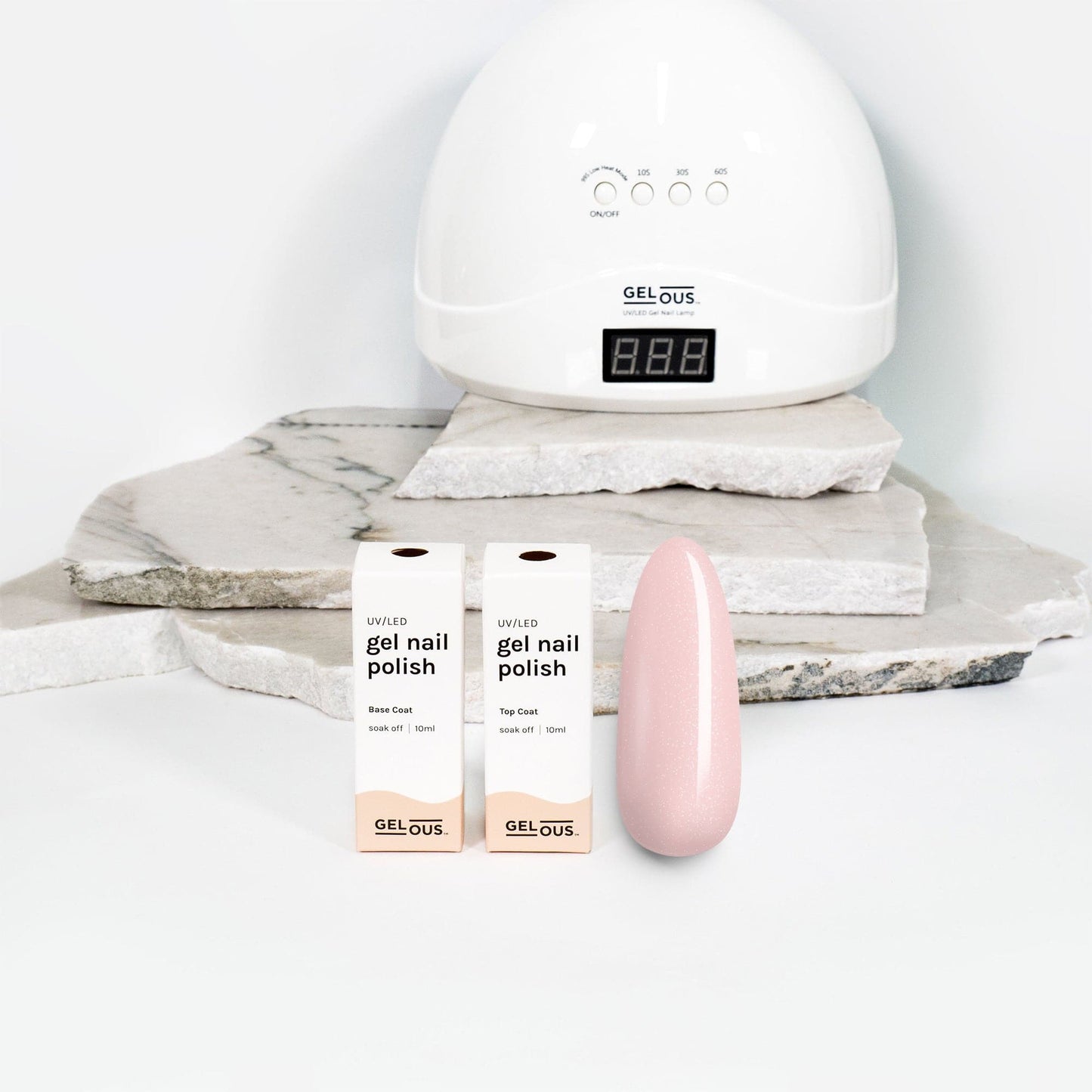 Gelous gel nail polish Cupcake Basic Pack - photographed in New Zealand